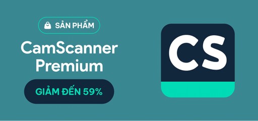 Sản phẩm CamScanner Premium